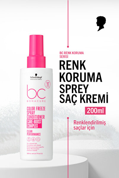 Bonacure BC Clean Renk Koruyucu Sprey Saç Kremi 200ml | Optimum pH, Renk Solm...