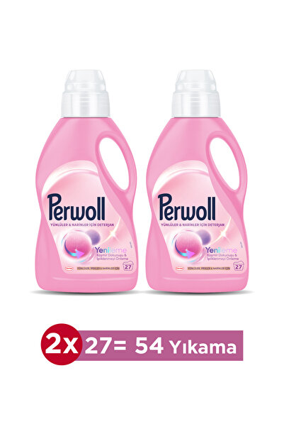 Perwoll Sıvı Çamaşır Deterjanı Yünlü ve İpekli Kumaşlar 1485 ML  x 2'li set  ...