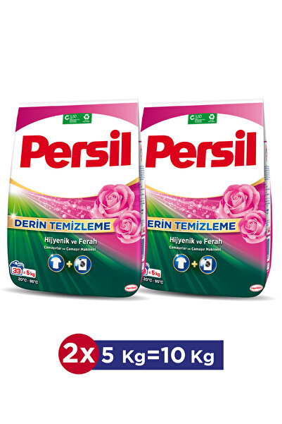 Persil Gülün Büyüsü Toz Çamaşır Deterjanı  33 Yıkama 5kg 2'li Set