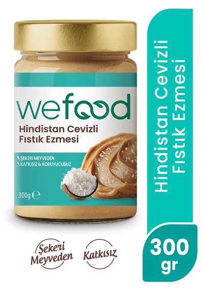 Wefood Hindistan Cevizli Fıstık Ezmesi 300 gr
