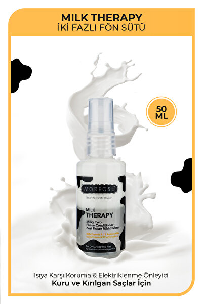Morfose Milk Therapy Çift Fazlı Fön Sütü 50 ml