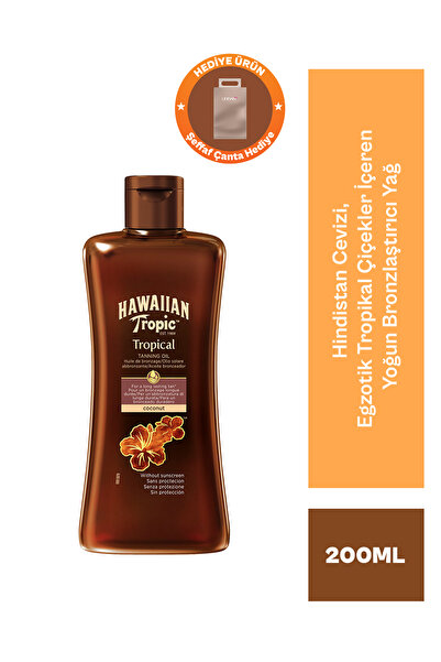 Hawaiian Tropic Coconut Bronzlaştırıcı Vücut Yağı 200 ml