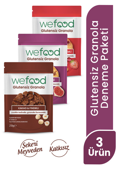 Wefood Glutensiz Granola Deneme Paketi