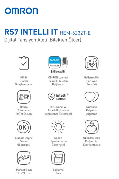 Omron Rs7 Intelli It Hem-6232t-e