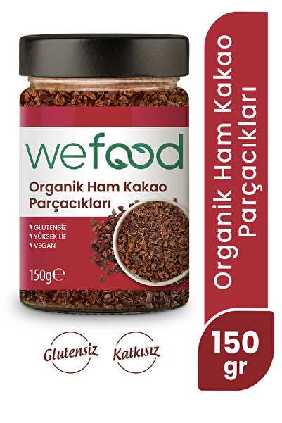 Wefood Organik Ham Kakao Parçacıkları 150 Gr (kakao Nibs)