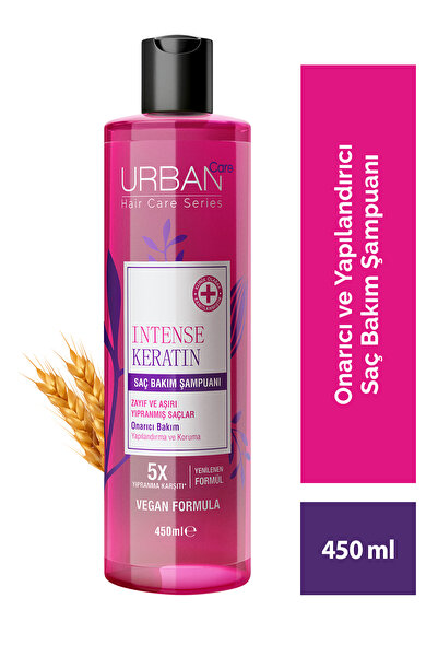 Urban Care Intense Keratin Yoğun Hasar Onarıcı Saç Bakım Şampuanı-450ml+Nemle...