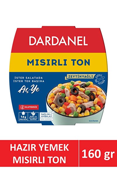 Dardanel Aç Ye Mısırlı Ton Balığı 160 gr