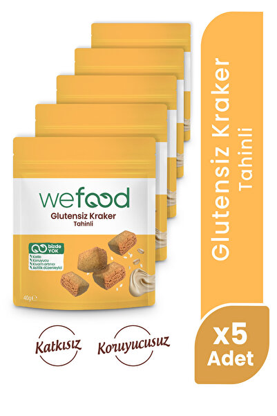 Wefood Tahinli Kraker 40 Gr 5'li