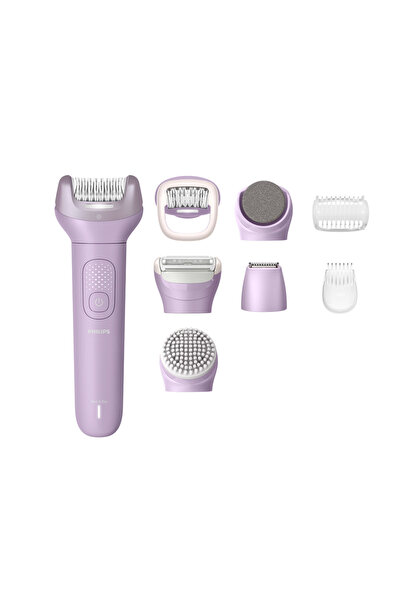 Philips Epilator fără fir pentru utilizare umedă și uscată, 9 accesorii - BRE...