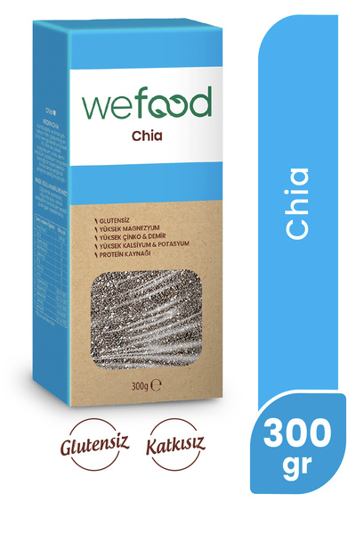 Wefood Siyah Chia 300 gr