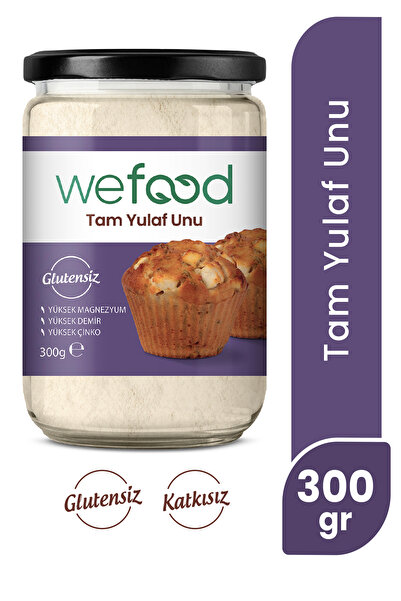 Wefood Glutensiz Tam Yulaf Unu 300 gr