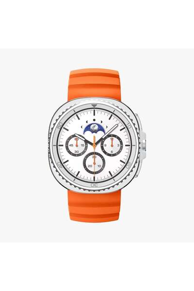 Spigen Galaxy Watch 8 (40mm / 44mm / 46mm) Kordon Kayış Bandı WBS2 Turuncu - ...