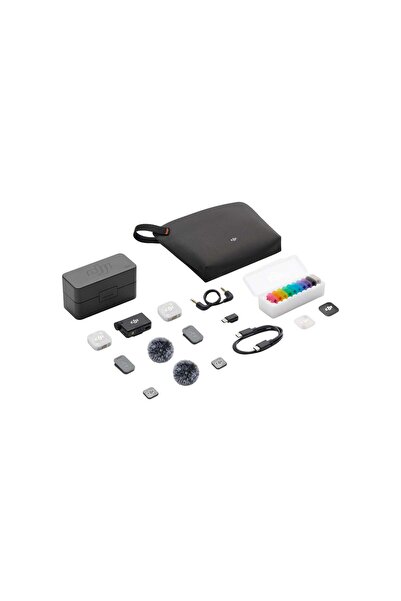DJI Mic Mini 2 (2 TX + 1 RX + Charging Case) | DJI Türkiye Karacasulu Garanti...