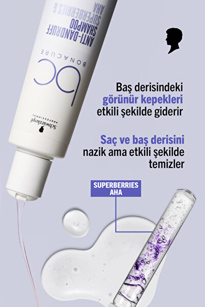 Bonacure BC Clean Kepek Önleyen Kepeğe Karşı Şampuan 250ml | Anti-Dandruff, AHA