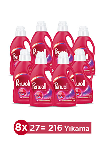 Perwoll Yenileme Renkliler 8x 1.485 ml 216 Yıkama