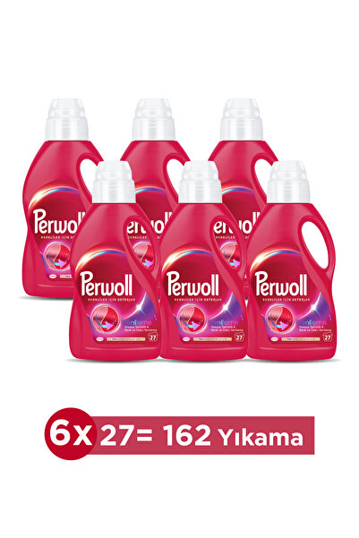 Perwoll Yenileme Renkliler 6x 1.485 ml 162 Yıkama