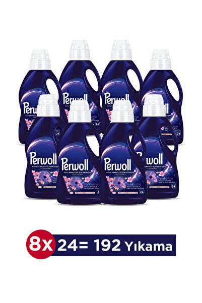 Perwoll Yenileme Koyu Renkliler Çiçek Cazibesi 8x 1.485 ml 192 Yıkama