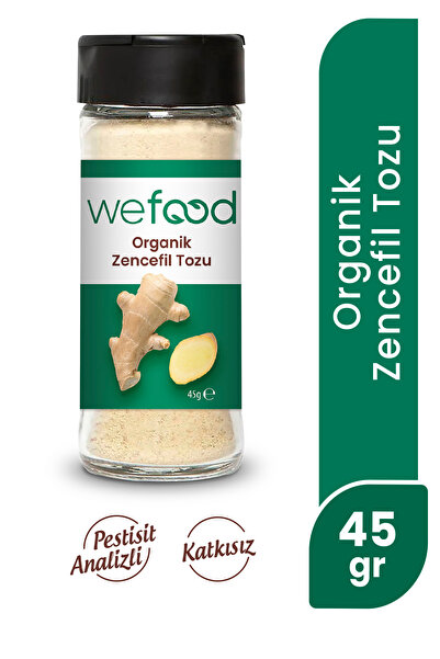 Wefood Organik Zencefil Tozu 45 gr