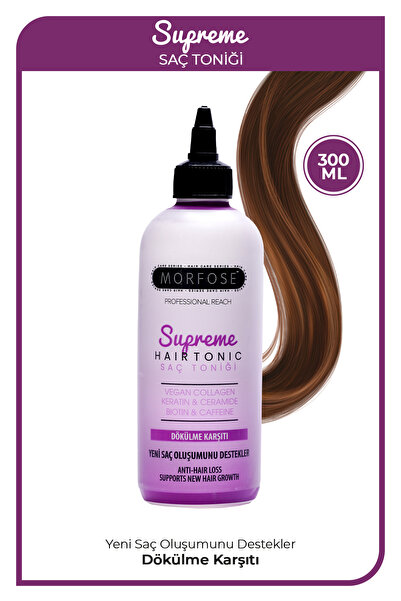 Morfose Supreme Vegan Kolajen İçeren Saç Toniği 300 ml - Dökülme Karşıtı