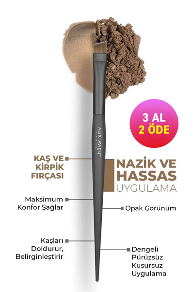 Alix Avien Kaş Ve Göz Fırçası - Eyebrow Brush