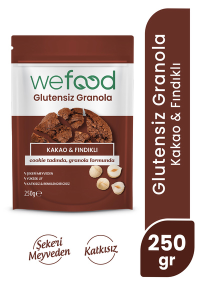 Glutensiz Granola Kakao & Fındıklı 250 gr