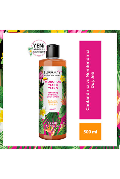 Urban Care Body Series Monoi Oil Ylang Ylang Canlandırıcı ve Nemlendirici Duş...