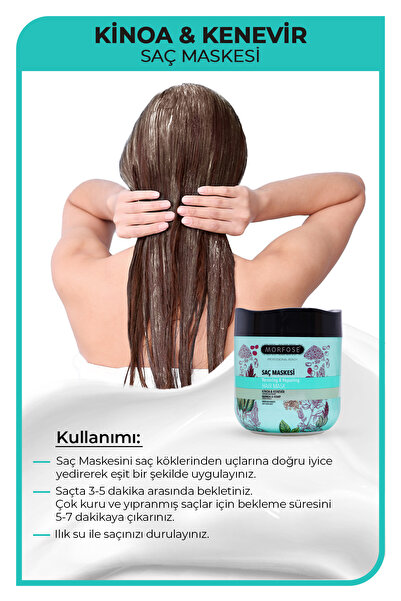Morfose Kinoa Saç Maskesi 500 ml