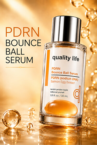 Quality Life Pdrn Salmon Dna Dual Bounce Ball Serum Dual Phase Lifting and Sk...