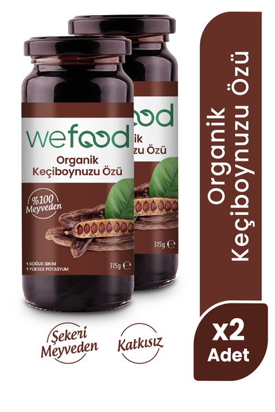 Wefood Organik Keçiboynuzu Özü 315 gr 2'li