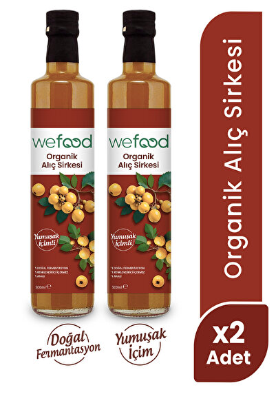 Wefood Organik Alıç Sirkesi 500 ml 2'li