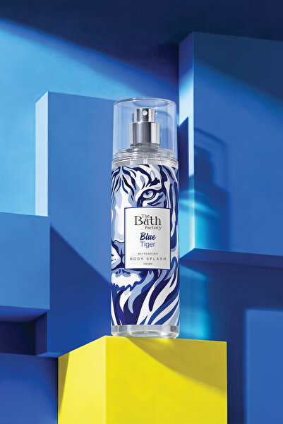 THE BATH FACTORY Blue Tiger Erkekler İçin Vücut Spreyi 200 ML