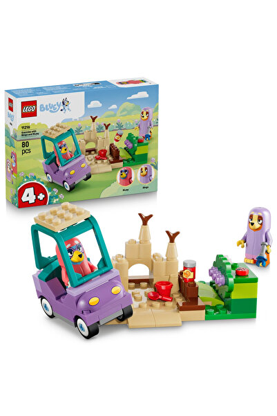 LEGO LEGO ®   Bluey nagymamák Bingo-val és Bluey építőjáték 11216