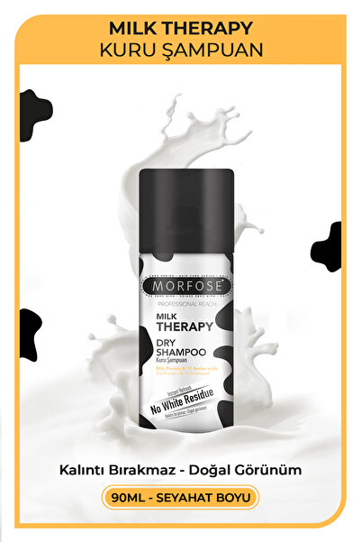 Morfose Milk Therapy Kuru Şampuan 90 ml - Seyahat Boy