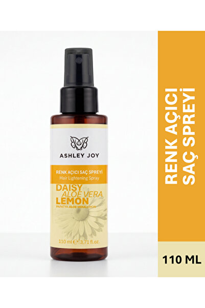 ASHLEY JOY Renk Açıcı Saç Spreyi - Papatya, Limon ve Aloe Vera Özlü Vegan For...