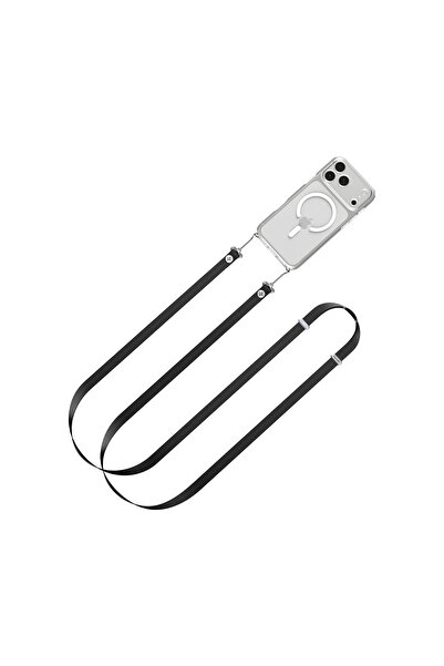 Spigen iPhone 17 Series Compatible Cross Body Lanyard Strap Set Neck Strap Ro...