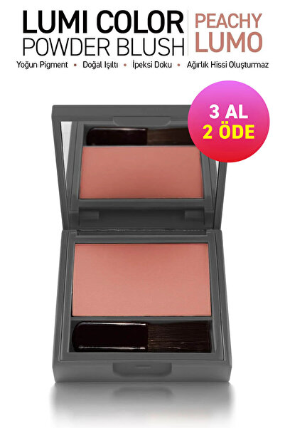 Alix Avien Yoğun Pigmentli Ultra İnce İpeksi Dokulu Pudra Allık - Lumi Color ...