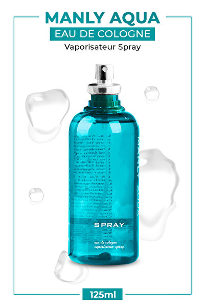 Morfose Manly Eau De Cologne Men Aqua 125 ml