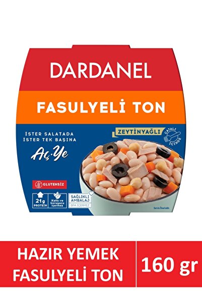 Dardanel Aç Ye Fasulyeli Ton Balığı 160 gr