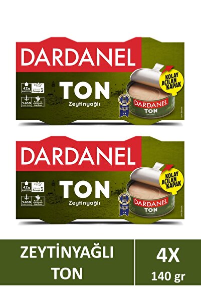 Dardanel Zeytinyağlı Ton Balığı 2x140 gr x 2 Adet