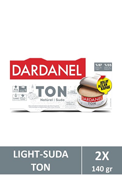 Dardanel Light Ton Balığı 2x140 gr