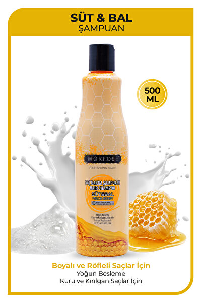 Morfose Süt & Bal Şampuan 500 ml