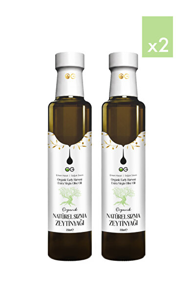 OG natural 2'li Organik Zeytinyağı 250 ml (Bebeklere uygun)