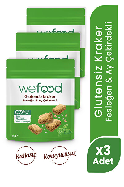 Wefood Fesleğenli Kraker 40 Gr 3'lü