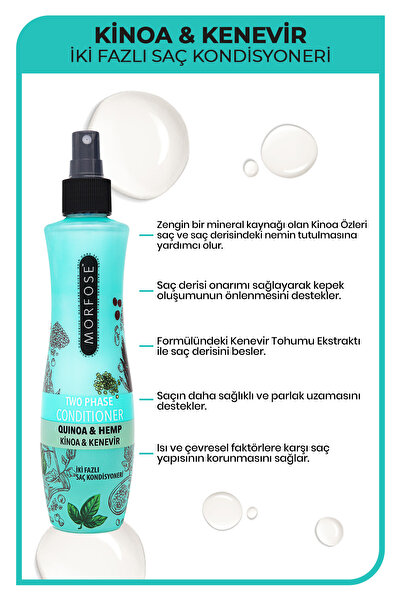 Morfose Çift Fazlı Kinoa İçeren Fön Suyu 240 ml