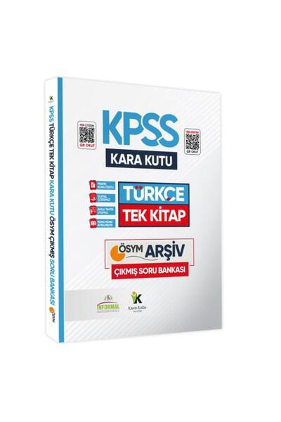 Karakutu Yayınları KPSS Türkçenin Kara Kutusu TEK KİTAP Konu Özetli D.Çözümlü...