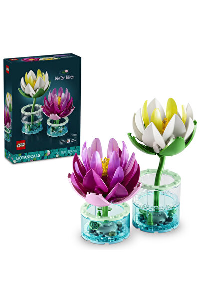 LEGO ® Botanicals Nilüferler 11511 - 9 Yaş ve Üzeri Çocuklar için Oyuncak Yap...