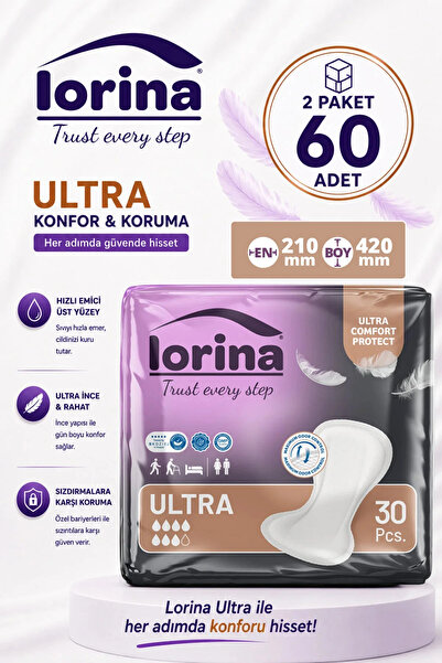 LORİNA Ultra Mesane Pedi 7 damla 30’lu 2 Paket
