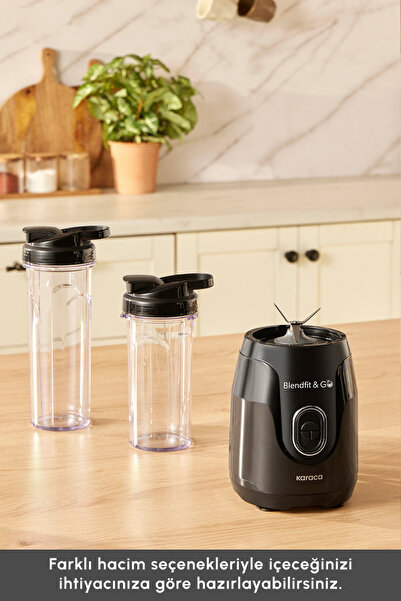 Karaca Blendfit Go Personal Çift Hazne Sporcu Blender - Kişisel Smoothie Blender