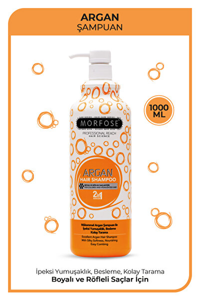 Morfose Argan İçerikli Şampuan 1000 ml