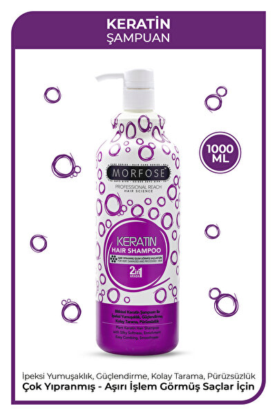 Morfose Keratin Şampuan 1000 ML
